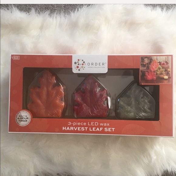 3-Piece LED HARVEST LEAF SET